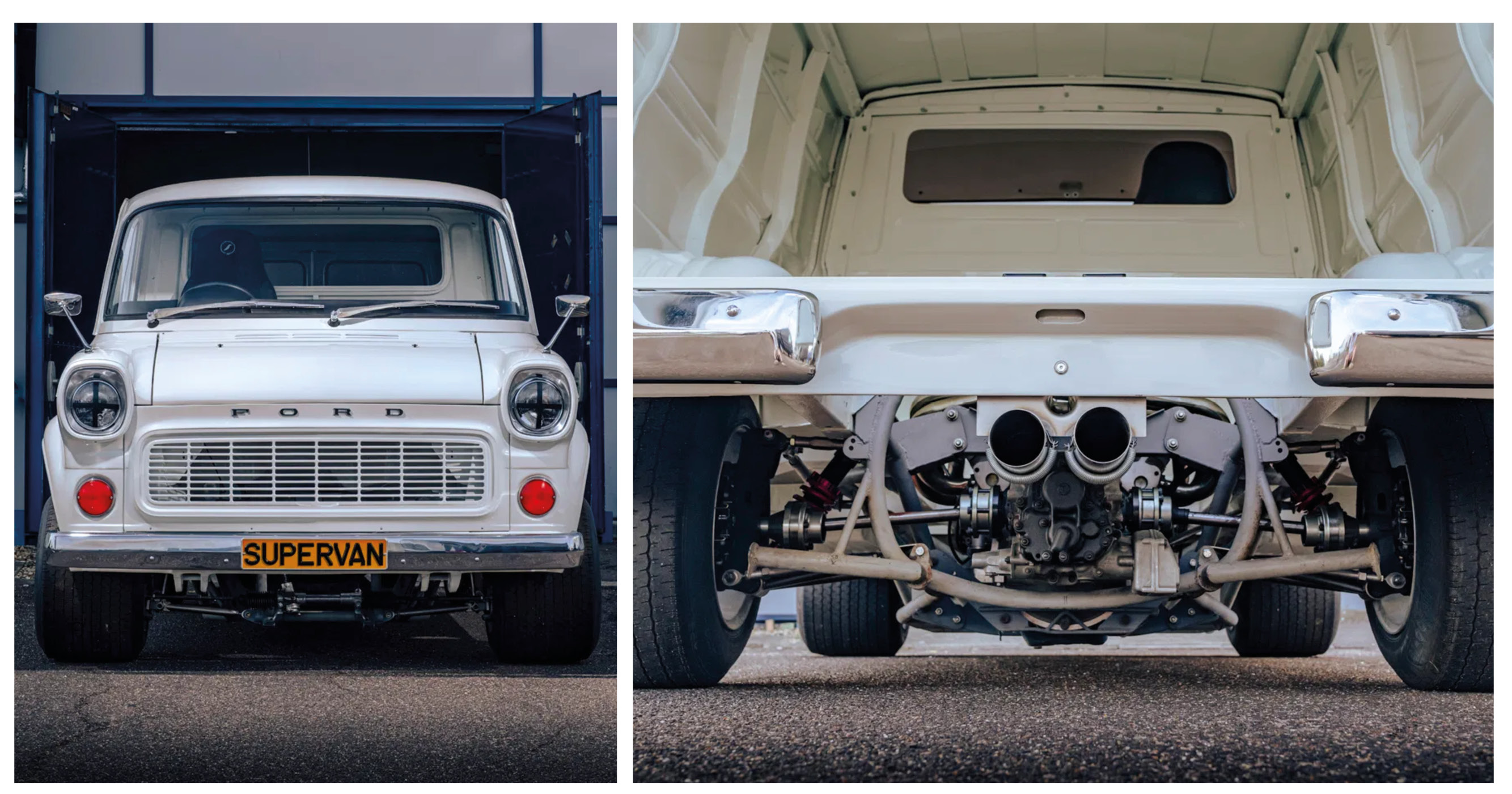 The 1971 Ford Transit Supervan: The Van That Beat Supercars